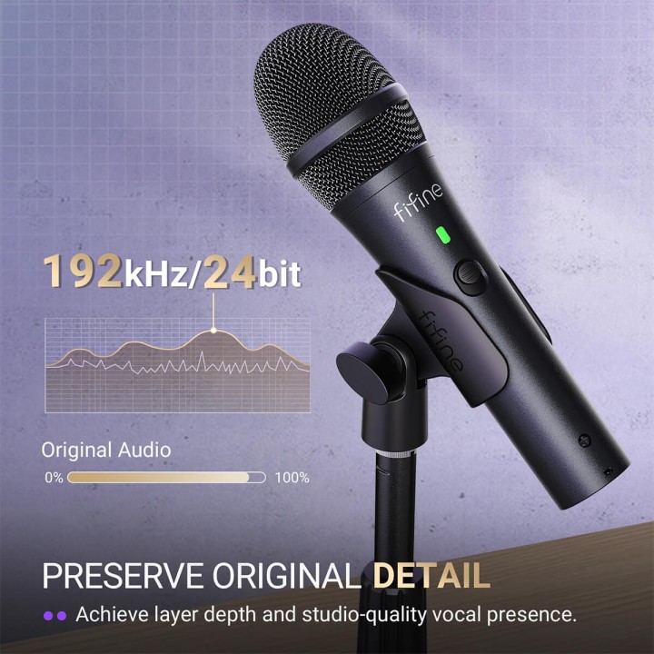 FIFINE AmpliTank Tank2 – Micro dynamique USB/XLR