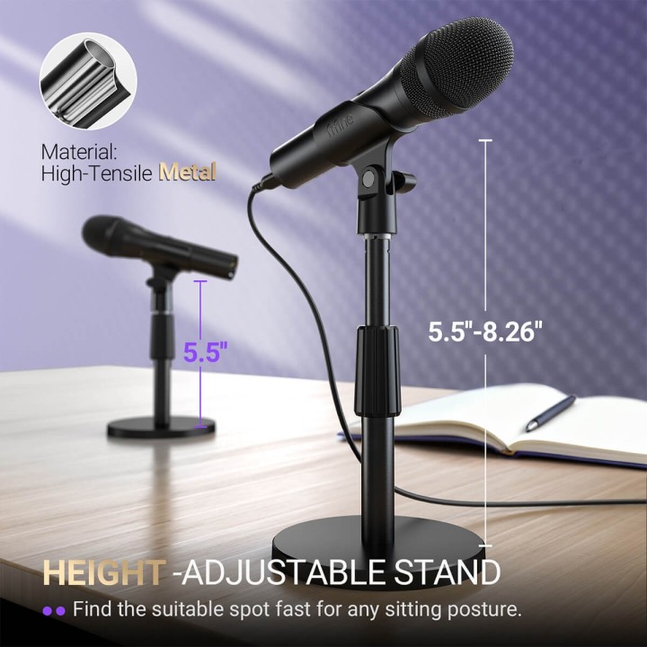 FIFINE AmpliTank Tank2 – Micro dynamique USB/XLR