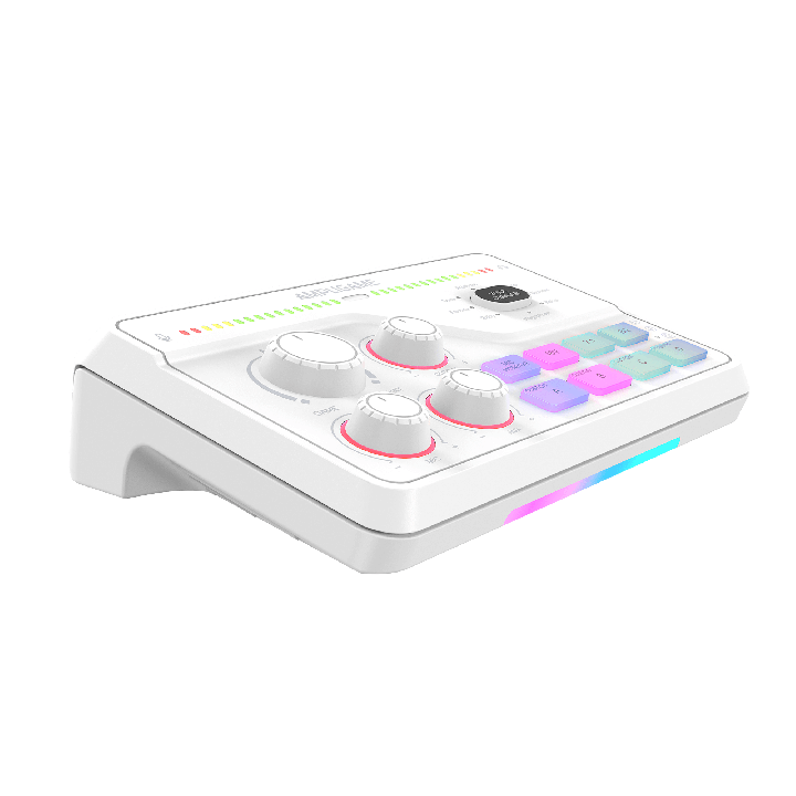 FIFINE AmpliGame SC8 – Mixeur audio gaming RGB