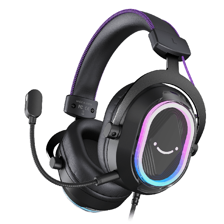 FIFINE AmpliGame H13 – Casque gaming filaire USB RGB