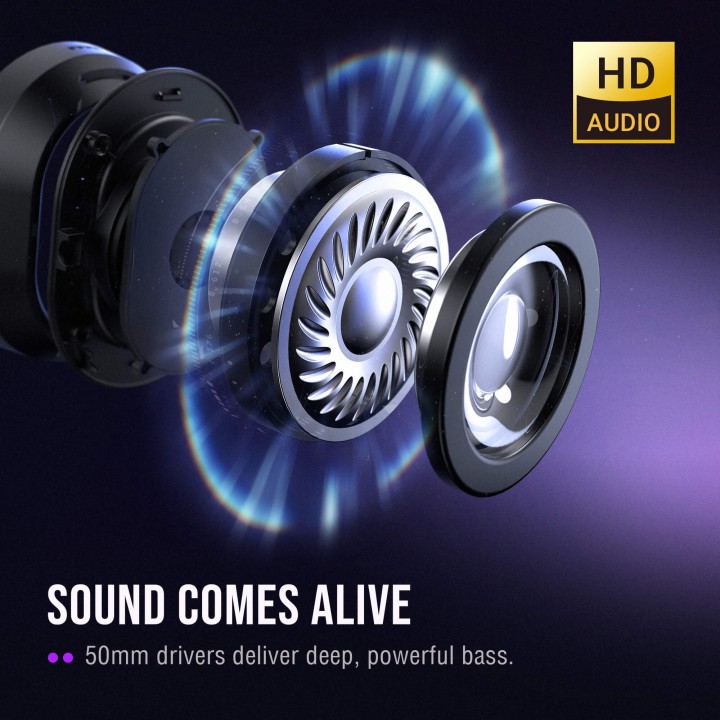 FIFINE AmpliGame H13 – Casque gaming filaire USB RGB