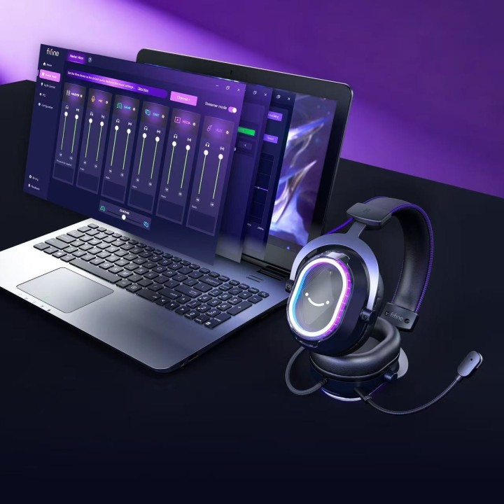 FIFINE AmpliGame H13 – Casque gaming filaire USB RGB