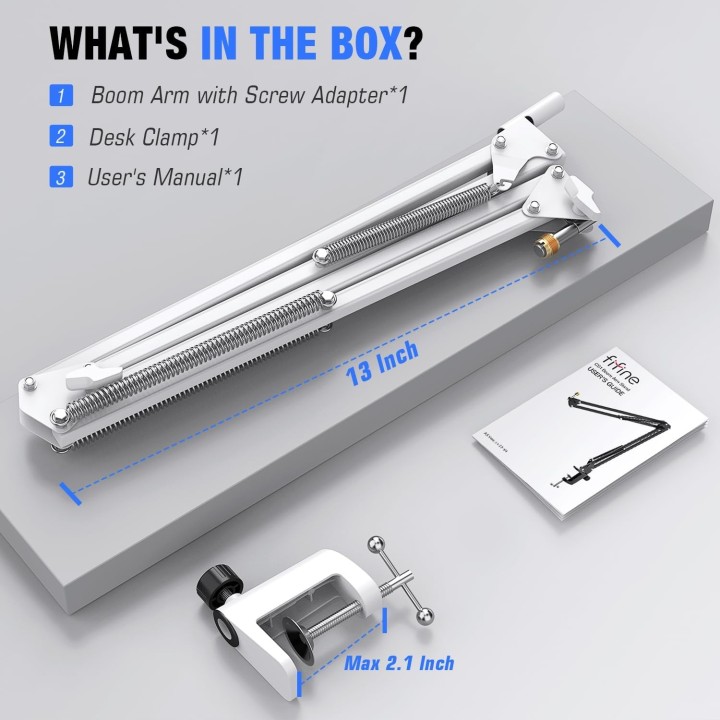 FIFINE CS1 – Bras articulé pour micro