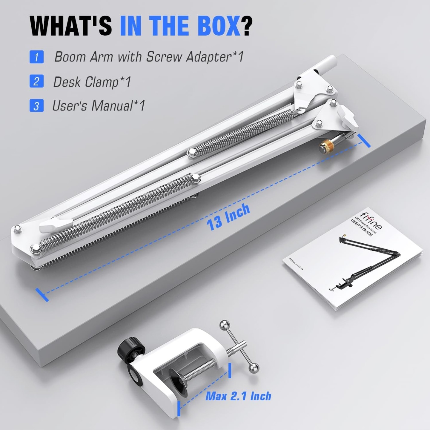 FIFINE CS1 – Bras articulé pour micro