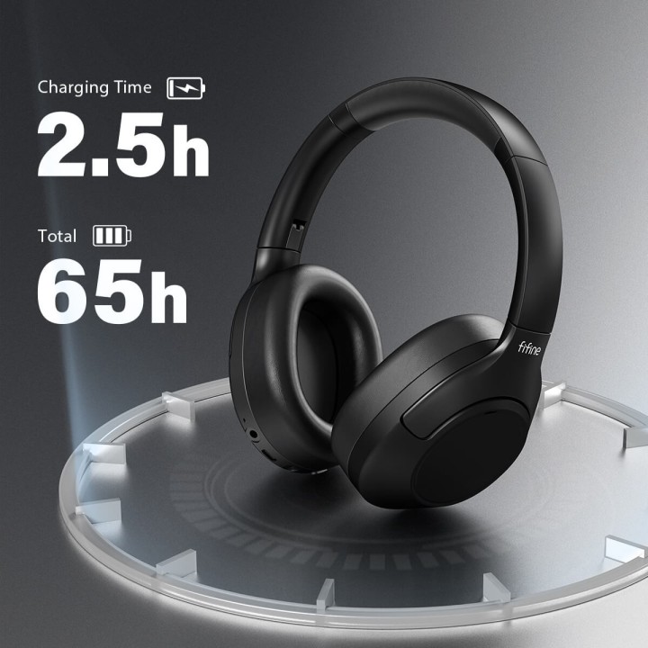 FIFINE X3 – Casque Bluetooth sans fil à réduction de bruit active