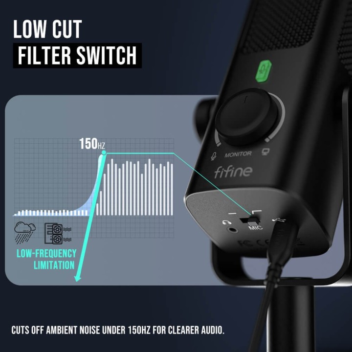 FIFINE AmpliTank Profile3 – Micro à condensateur USB