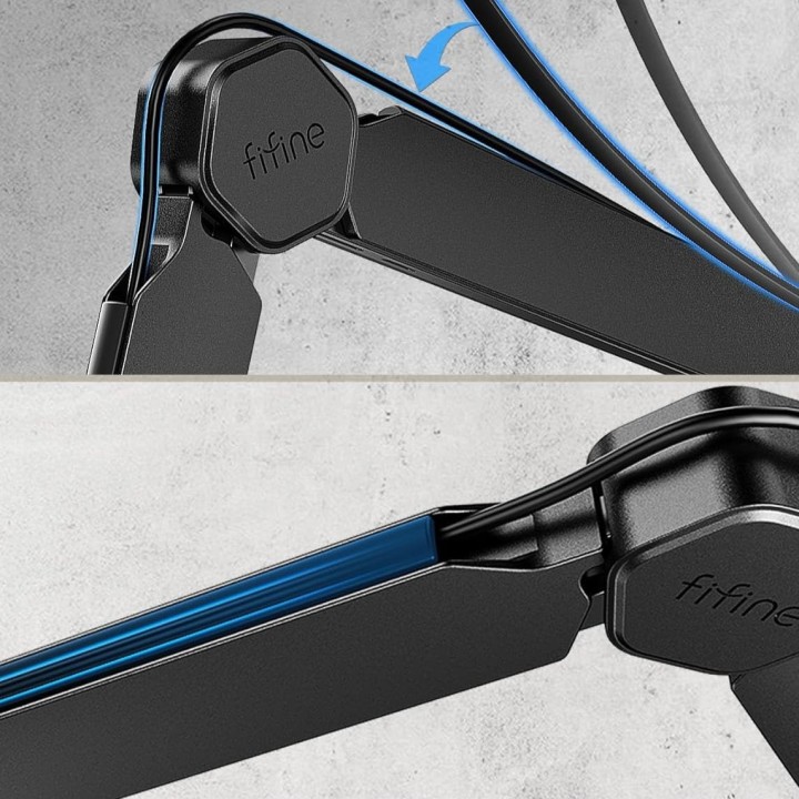 FIFINE BM66 – Bras articulé métallique pour micro