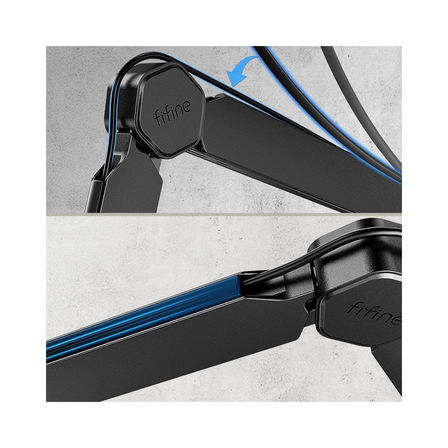 FIFINE BM66 – Bras articulé métallique pour micro