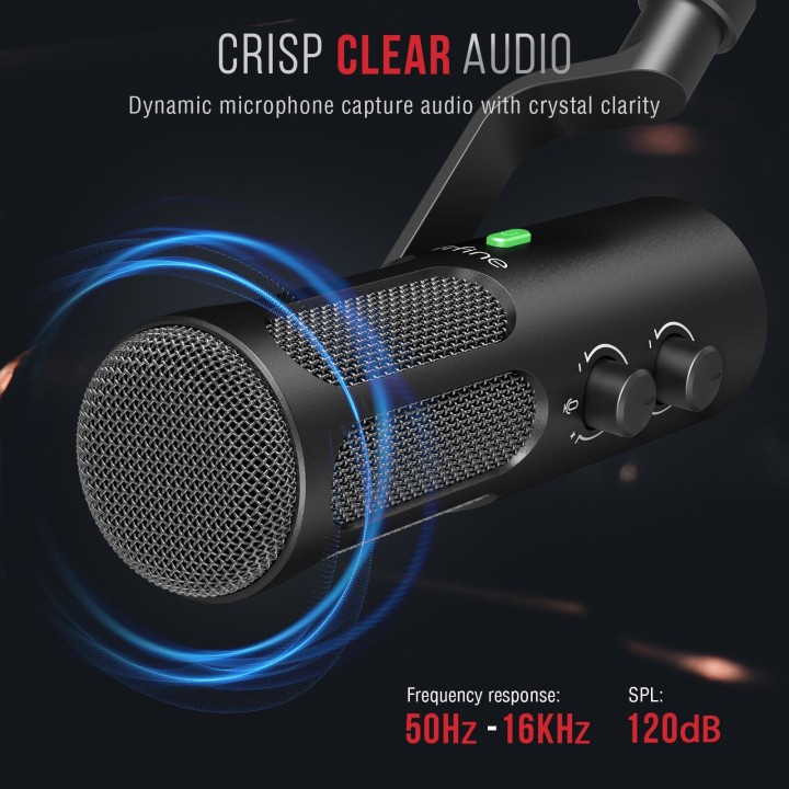 FIFINE AmpliTank Tank3 – Micro dynamique USB/XLR
