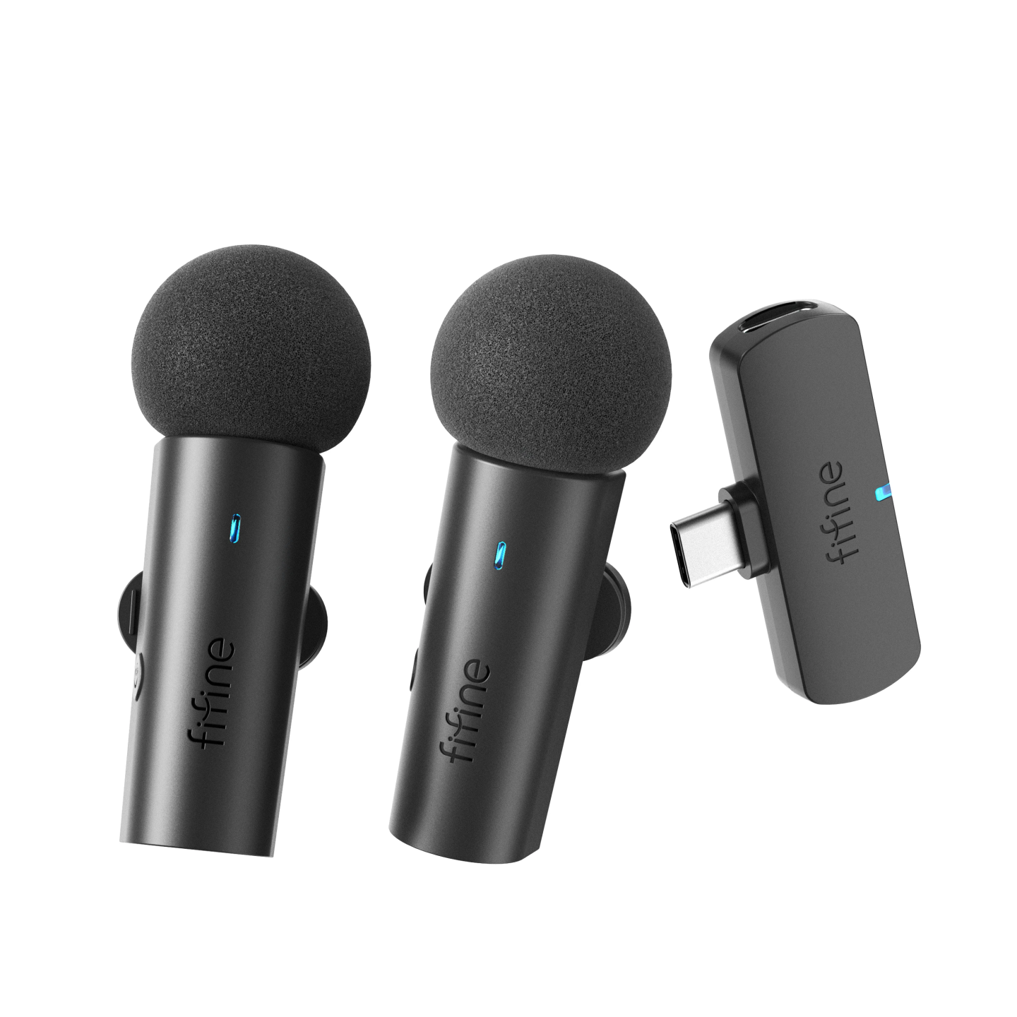 FIFINE M8 – Deux micros-cravates sans fil