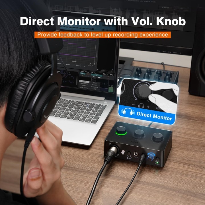 FIFINE AmpliTank Ampli1/SC1 – Interface audio USB