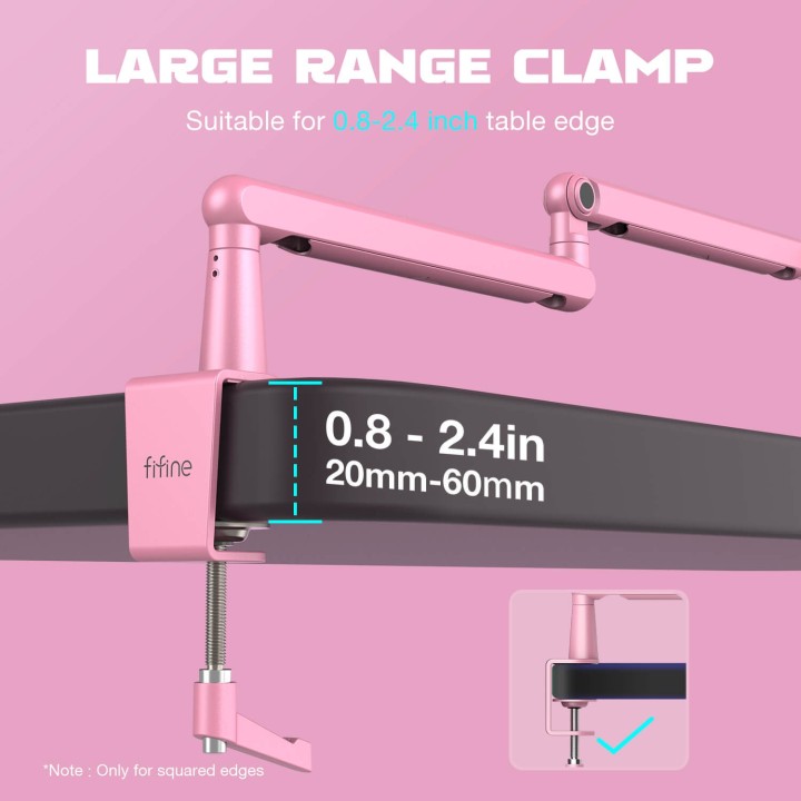 FIFINE BM88 – Bras articulé de micro à profil bas