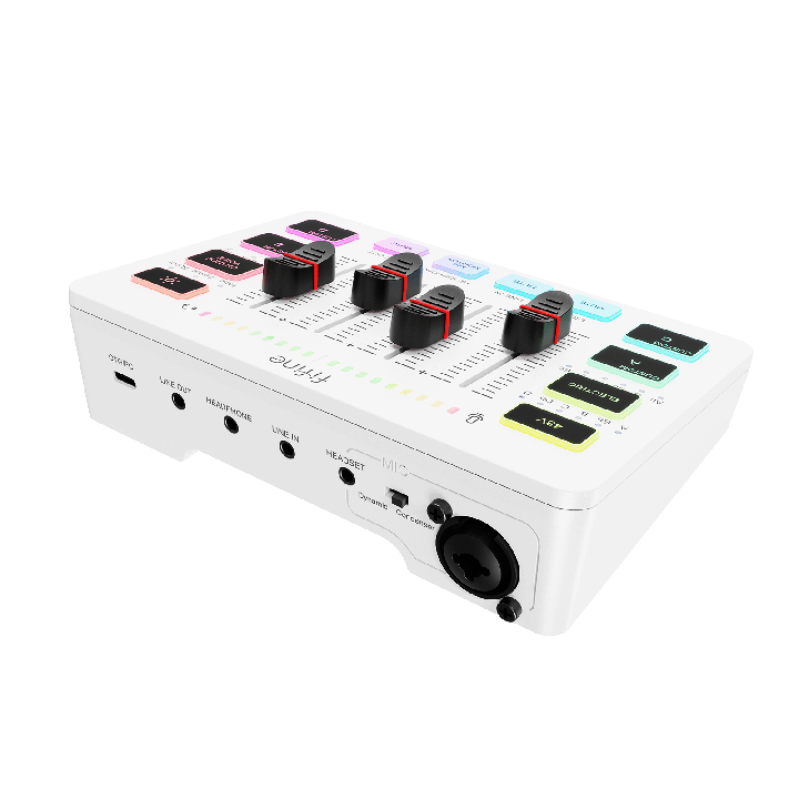 FIFINE AmpliGame SC3 – Mixeur audio gaming RGB