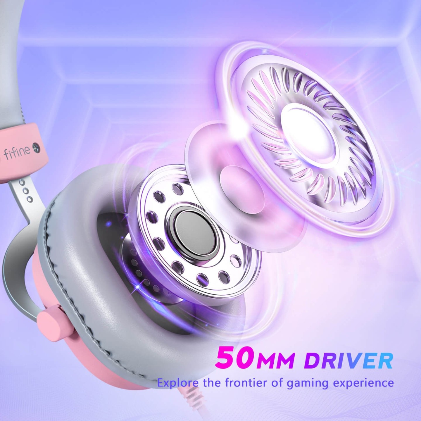 FIFINE AmpliGame H9 – Casque gaming filaire USB/3,5 mm