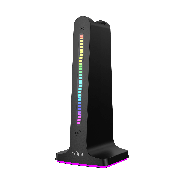FIFINE AmpliGame S3 – Support casque gaming RGB avec 2 ports USB