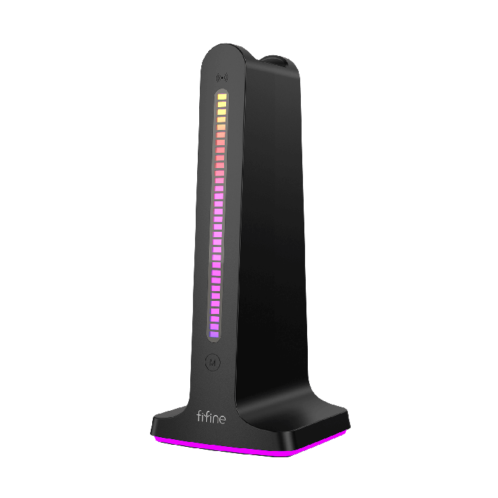 FIFINE AmpliGame S3 – Support casque gaming RGB avec 2 ports USB