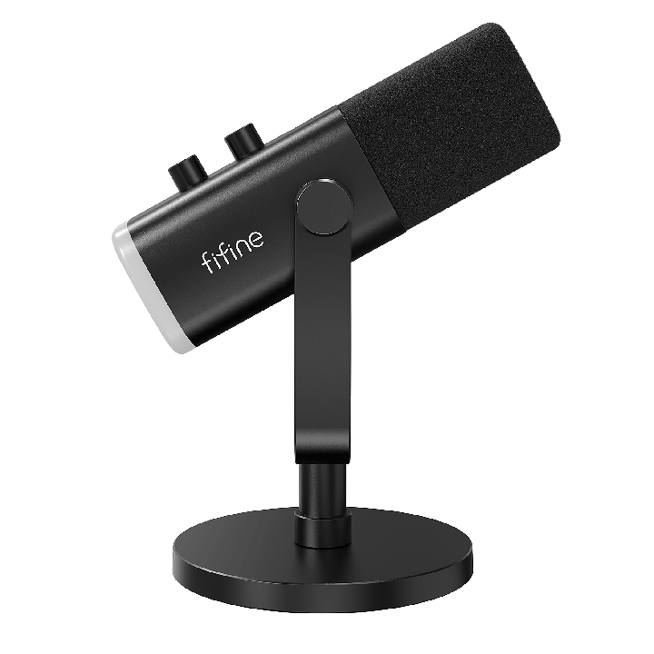 FIFINE AmpliGame AM8 – Micro dynamique USB/XLR RGB