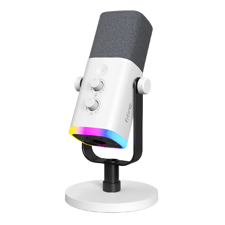 FIFINE AmpliGame AM8 – Micro dynamique USB/XLR RGB