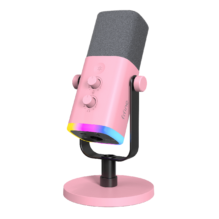 FIFINE AmpliGame AM8 – Micro dynamique USB/XLR RGB