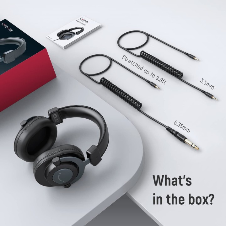 FIFINE H8 – Casque de studio 3,5 mm/6,35 mm
