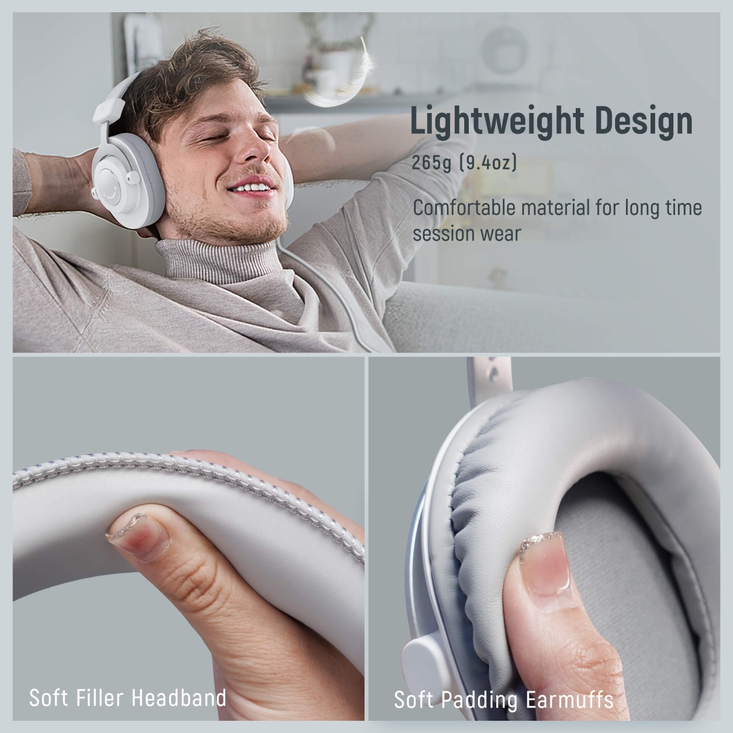 FIFINE H8 – Casque de studio 3,5 mm/6,35 mm