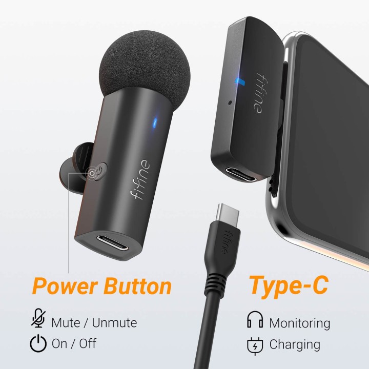 FIFINE M6 – Micro-cravate sans fil