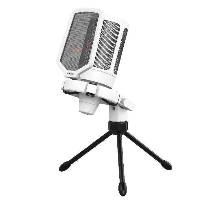 FIFINE AmpliGame A6V – Micro à condensateur USB RGB