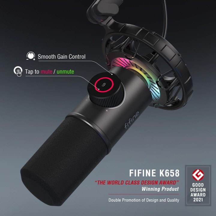 FIFINE K658 – Micro dynamique USB