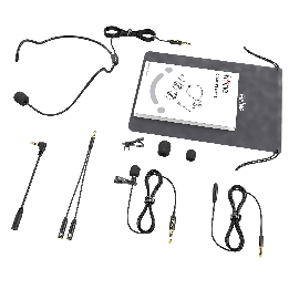 FIFINE C1 – Micro-cravate avec rallonge et répartiteur en Y