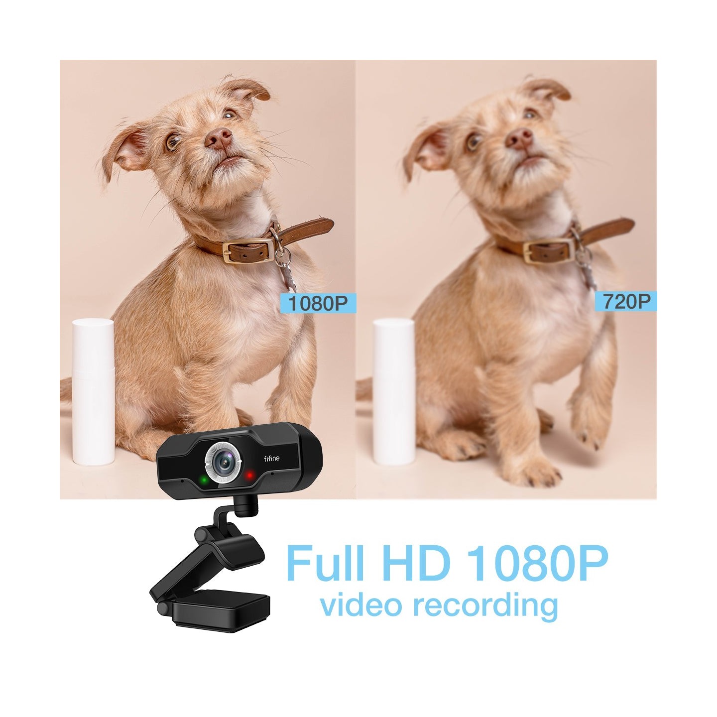 FIFINE K432 – Webcam USB Full HD 1080p