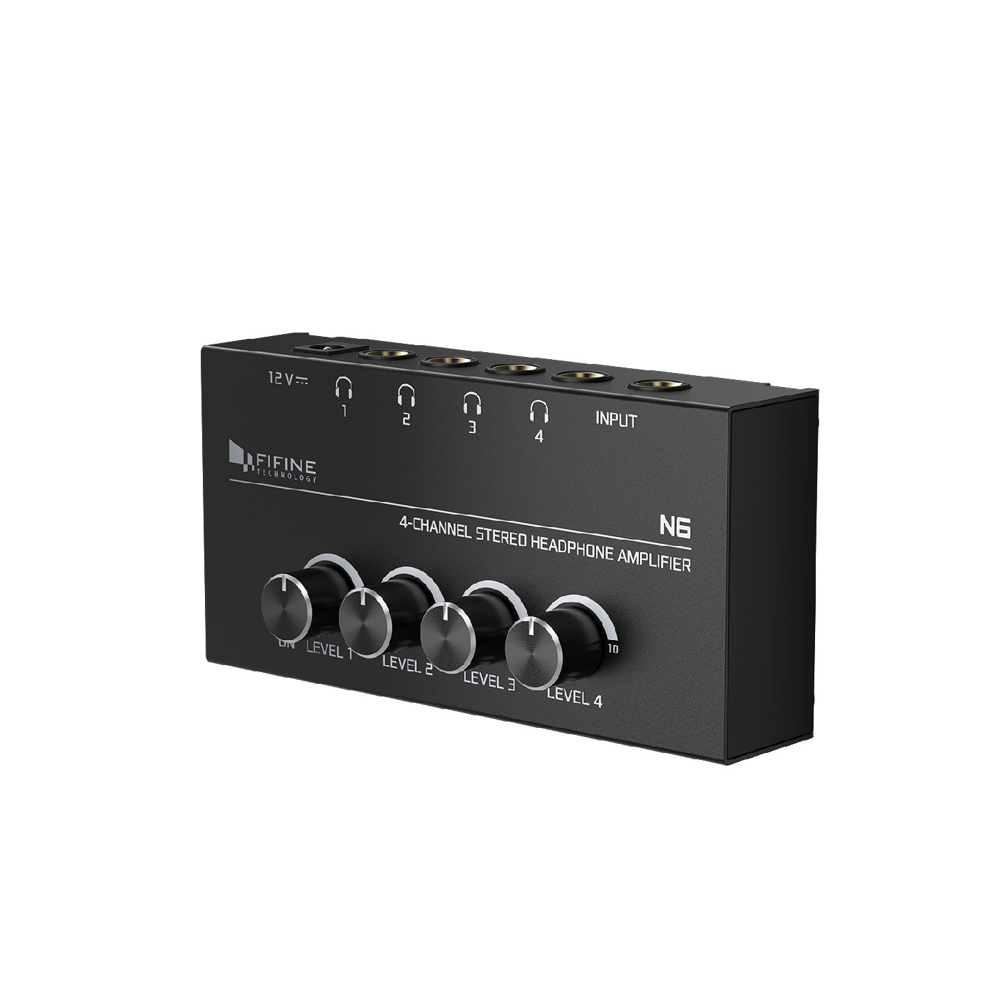 FIFINE N6 – Amplificateur pour casque à 4 sorties