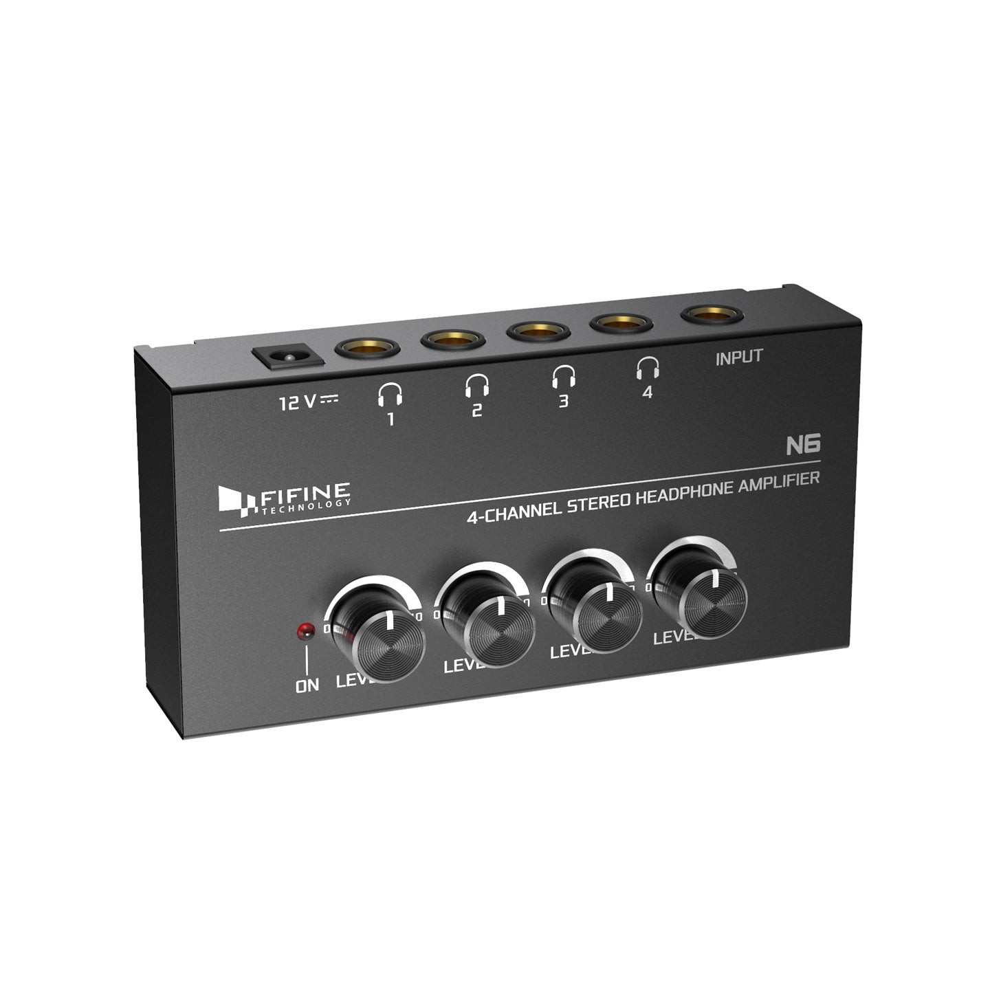 FIFINE N6 – Amplificateur pour casque à 4 sorties