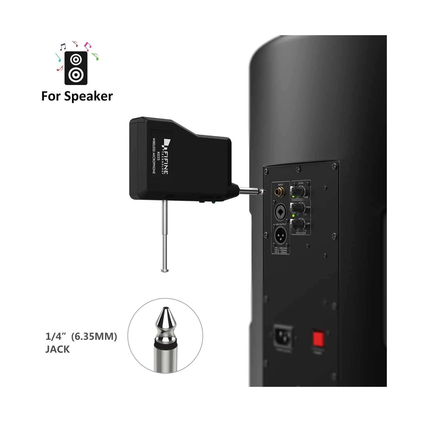 FIFINE K025 – Système de micro main sans fil