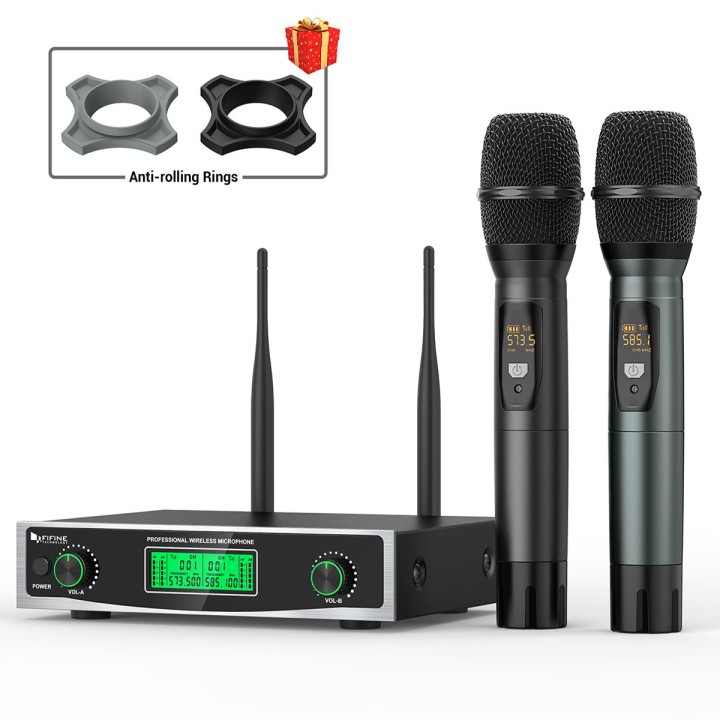 FIFINE K040 – Système de deux micros sans fil à main