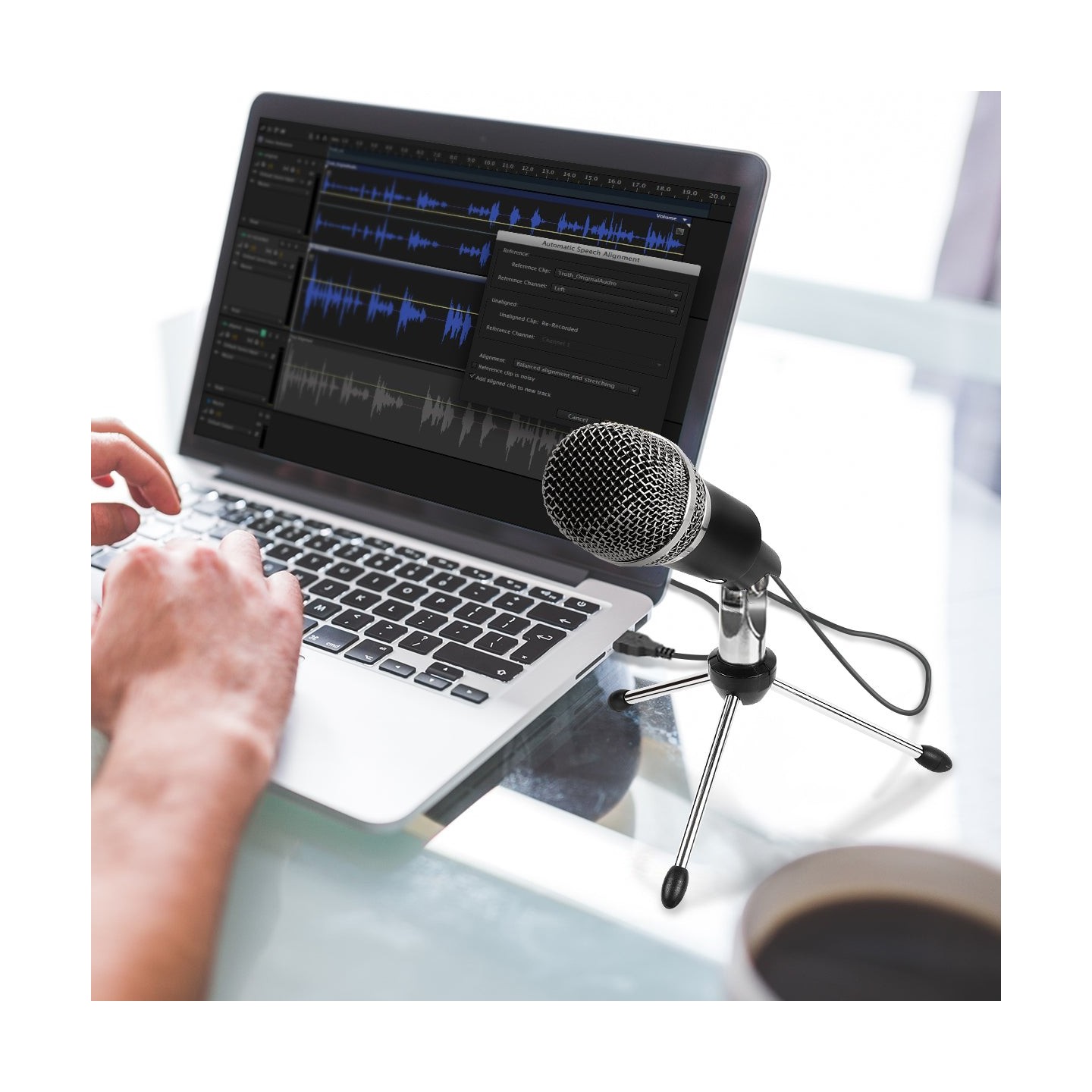 FIFINE K668 – Micro à condensateur USB avec trépied