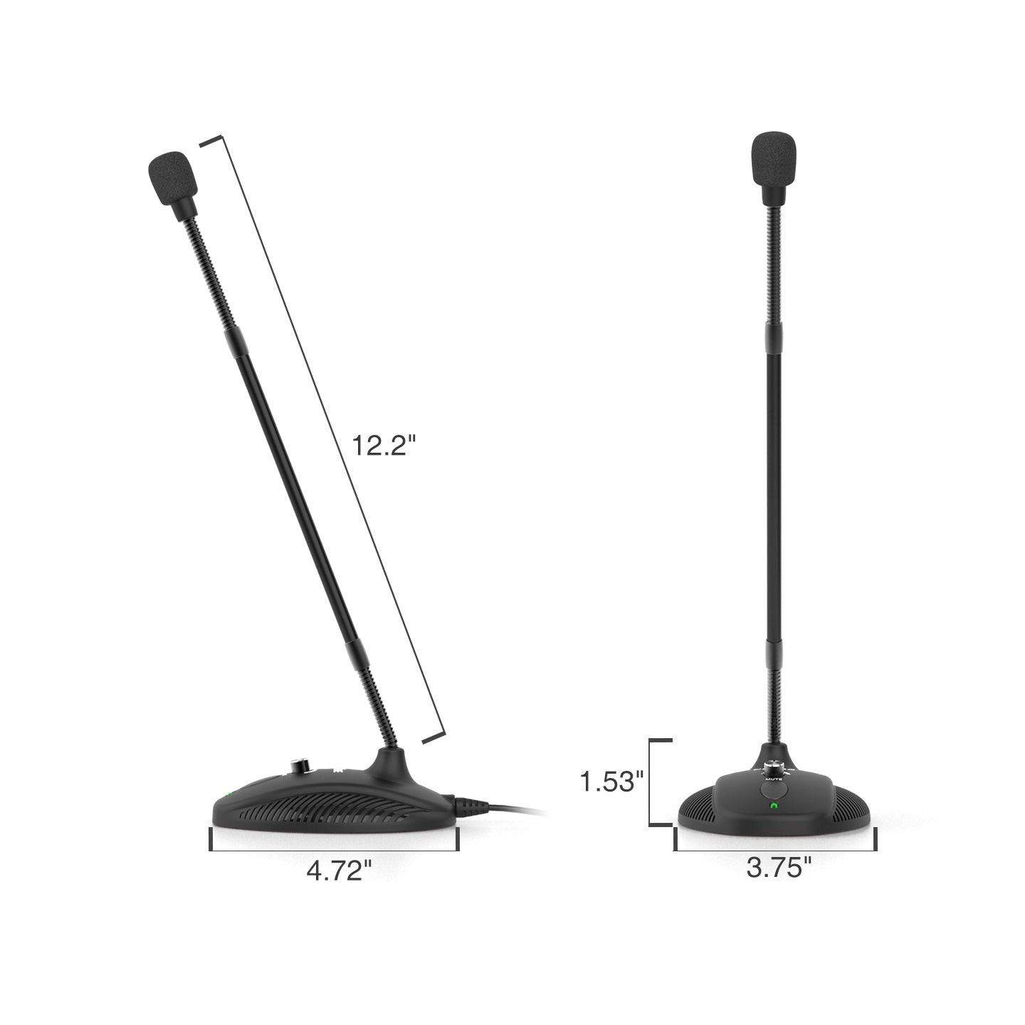 FIFINE K052 – Micro USB à col de cygne pour ordinateur
