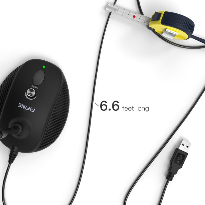 FIFINE K052 – Micro USB à col de cygne pour ordinateur
