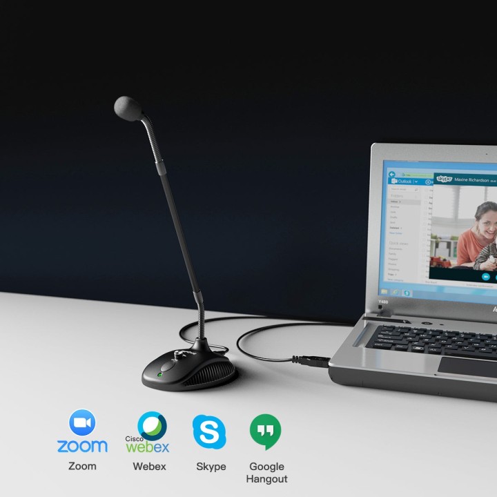 FIFINE K052 – Micro USB à col de cygne pour ordinateur