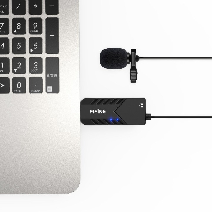 FIFINE K053 – Micro-cravate USB pour ordinateur