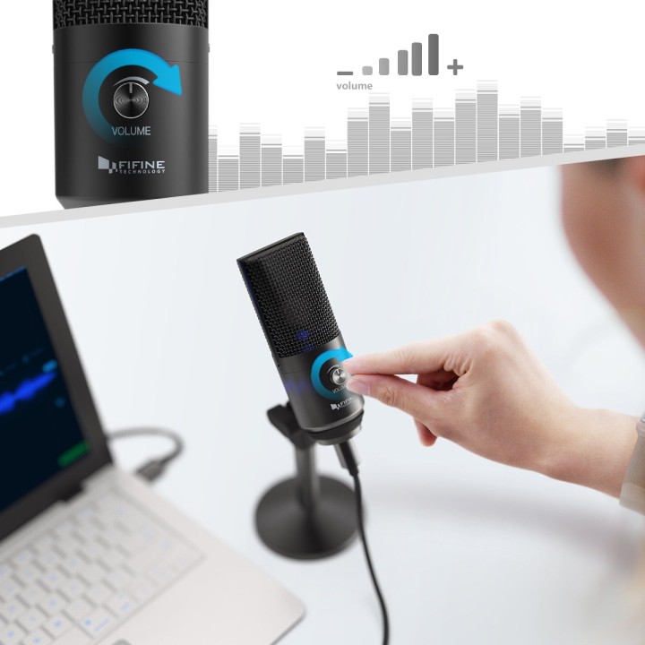FIFINE K670/K670B – Micro à condensateur USB