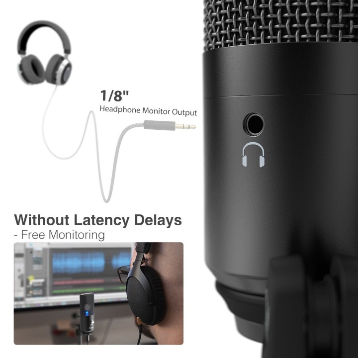 FIFINE K670/K670B – Micro à condensateur USB