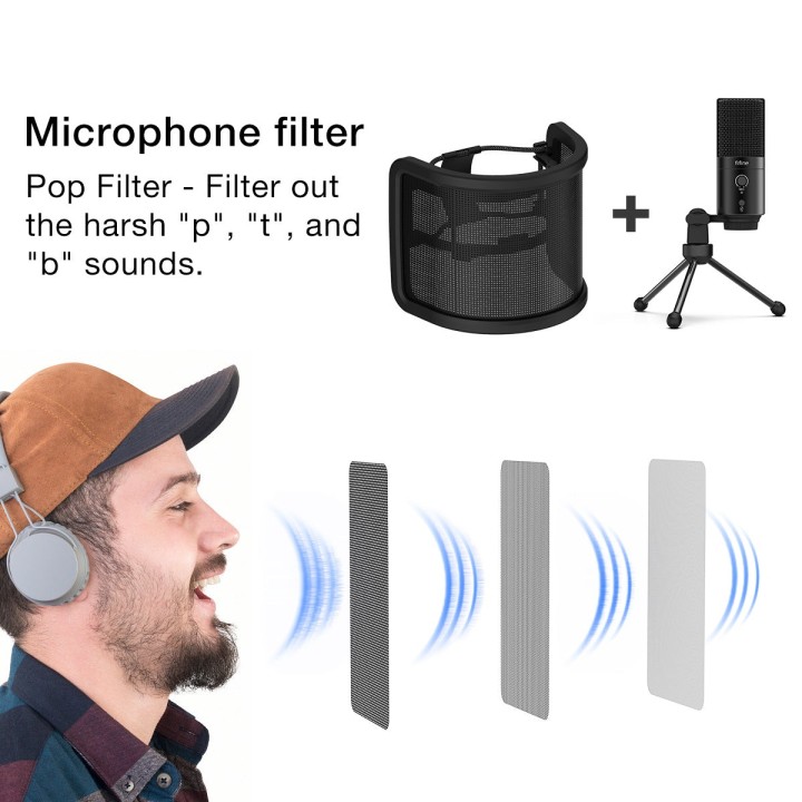 FIFINE K683A – Micro USB à condensateur