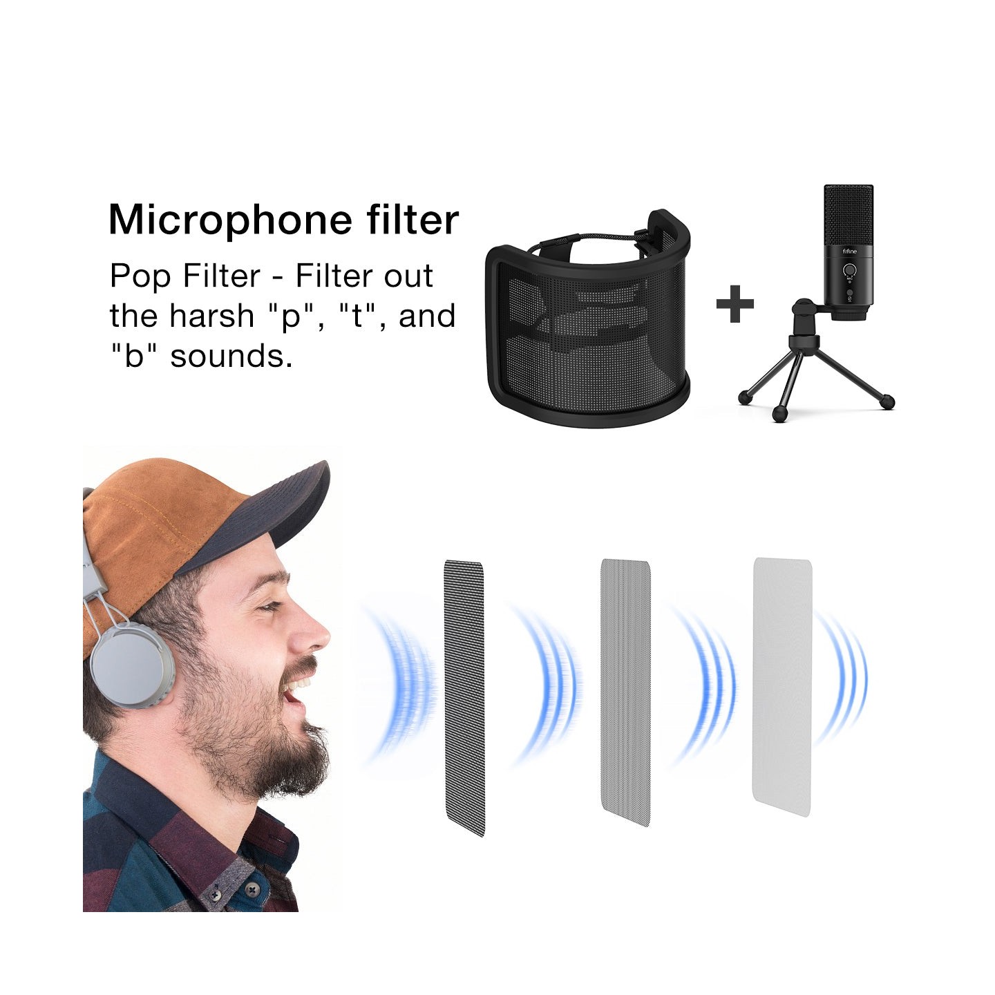 FIFINE K683A – Micro USB à condensateur