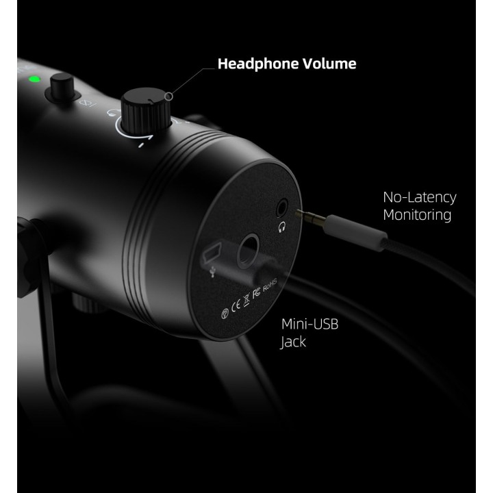 FIFINE K690 – Micro à condensateur USB