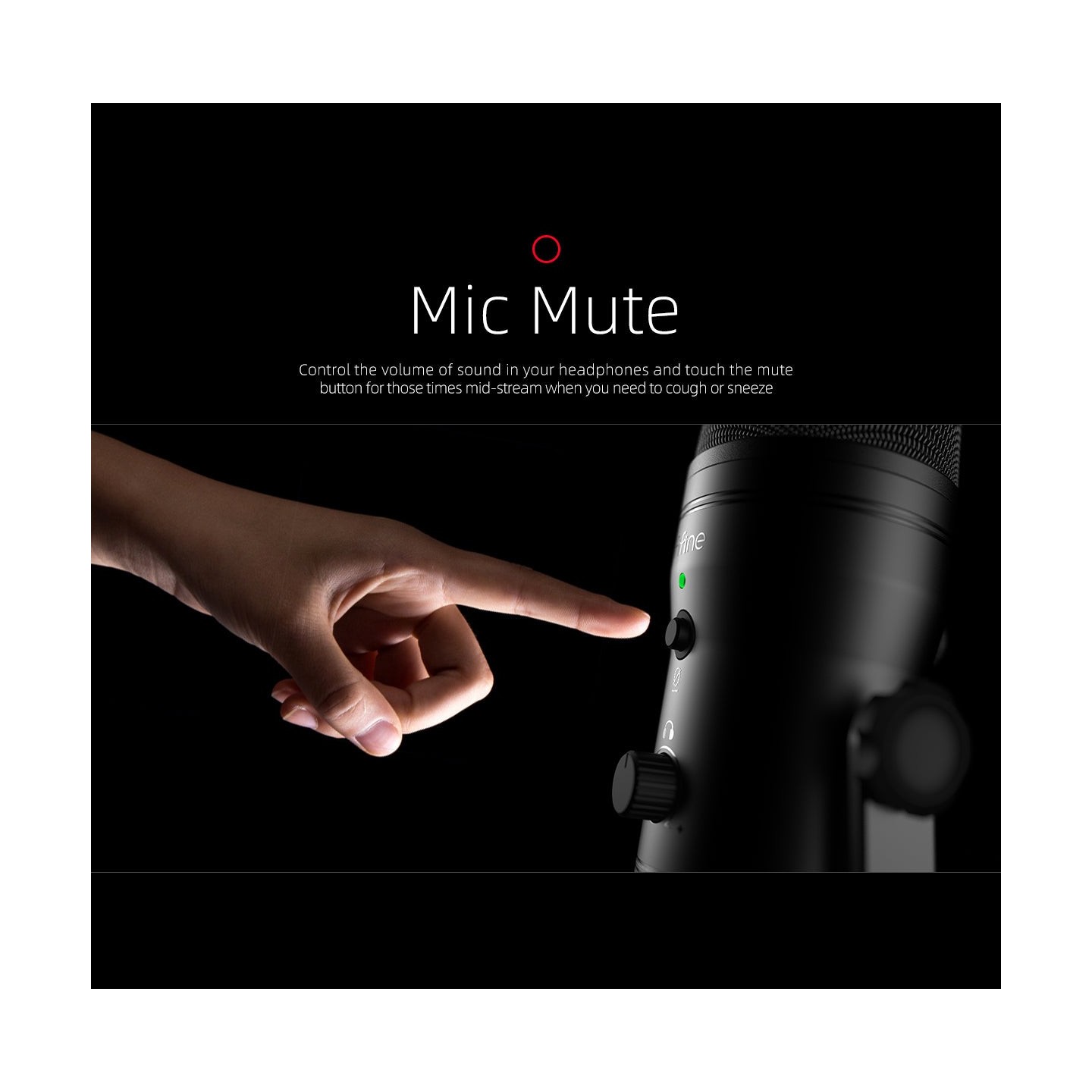 FIFINE K690 – Micro à condensateur USB