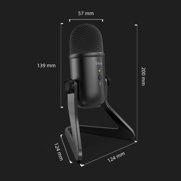 FIFINE K678 – Micro à condensateur USB