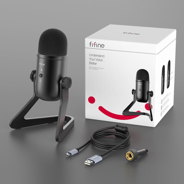 FIFINE K678 – Micro à condensateur USB