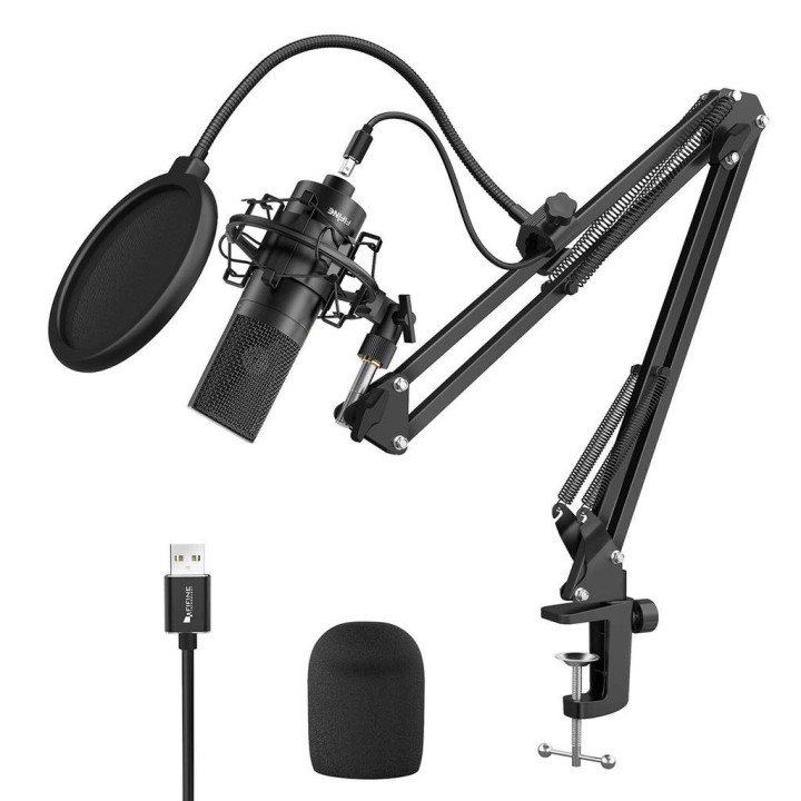 FIFINE K780A – Kit micro USB de studio avec bras articulé