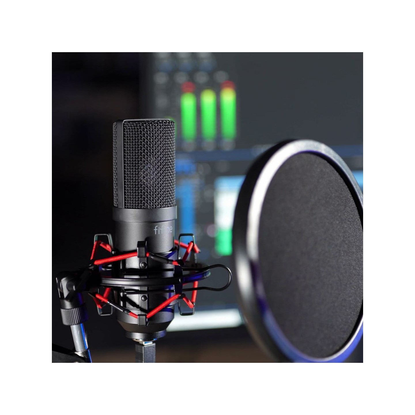 FIFINE T732 – Kit micro USB à condensateur avec bras articulé