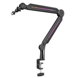 FIFINE BM66PRO – Bras articulé métal RGB pour micro